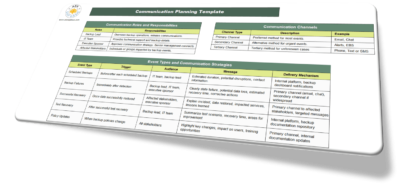 Communication Planning Template